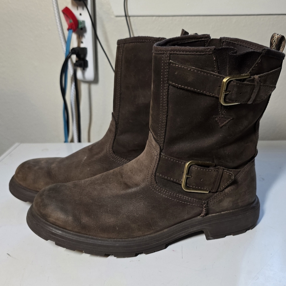UGG Biltmore Moto Suede Boots